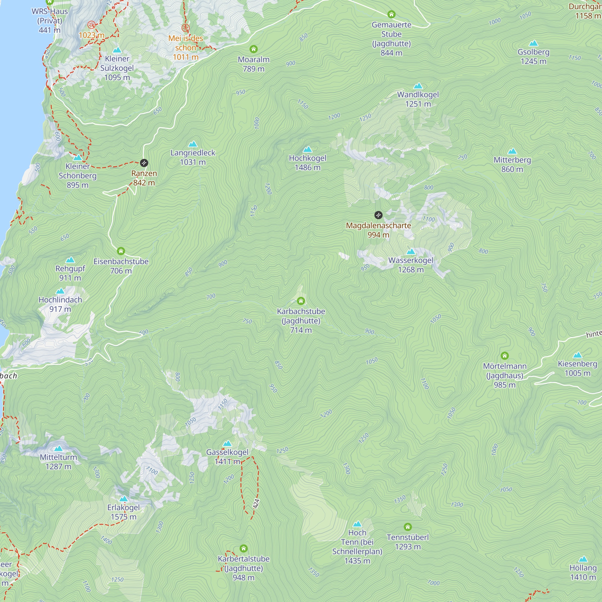 Karbachstube (Jagdhütte) map