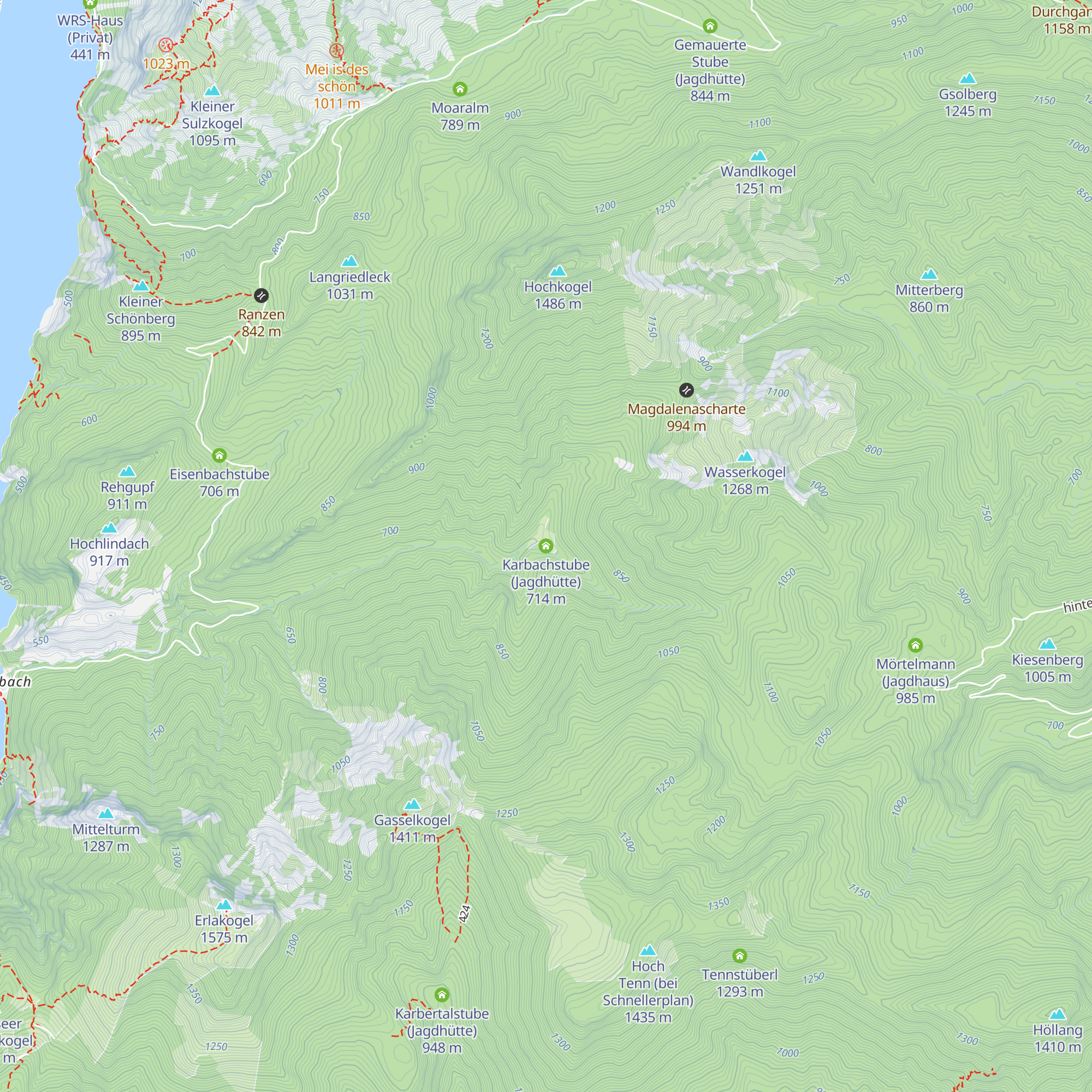 Karbachstube (Jagdhütte) map