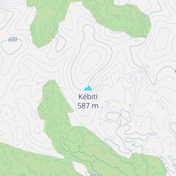 Map of Kébiti