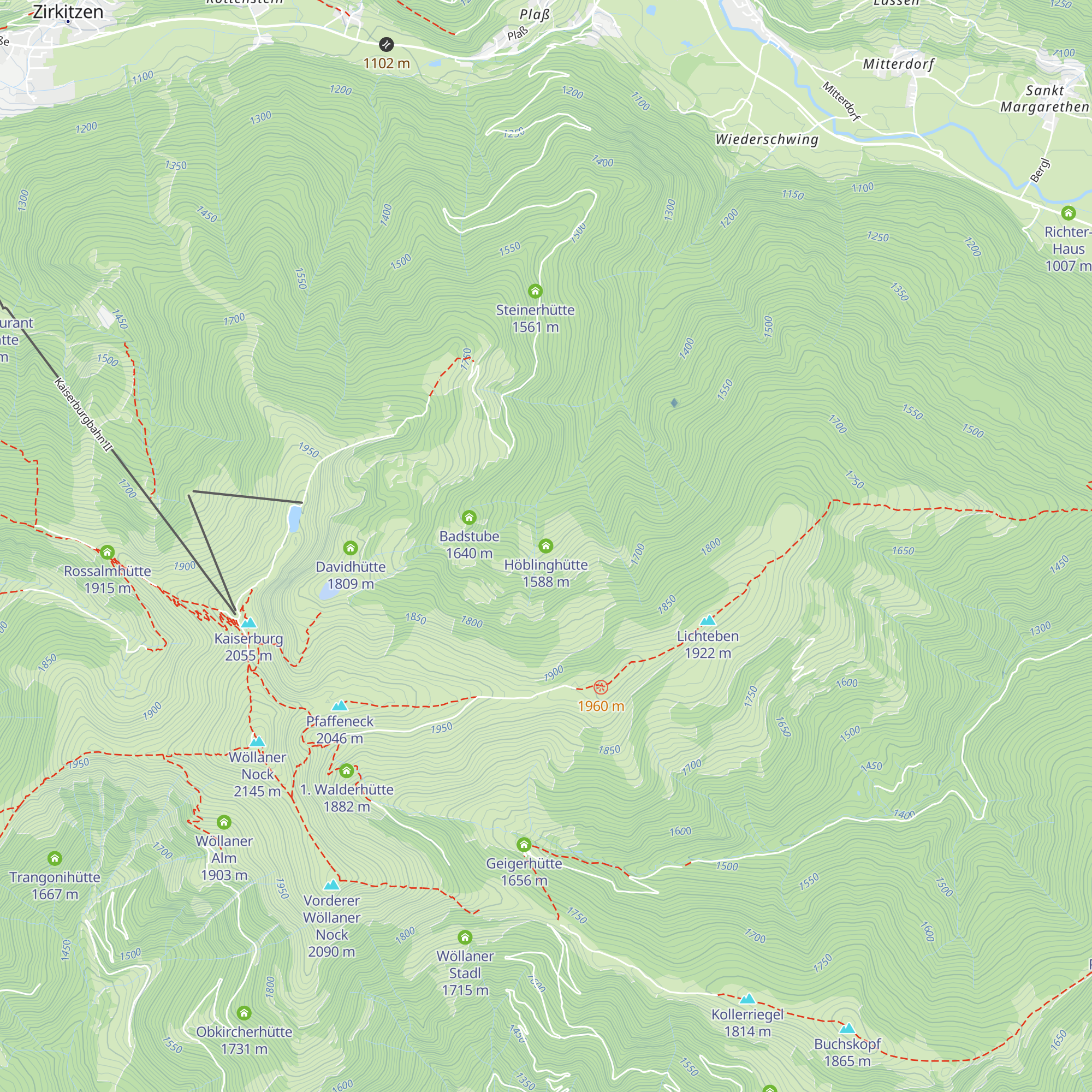 Höblinghütte map