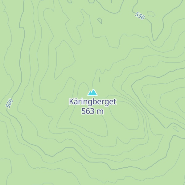 Map of Käringberget