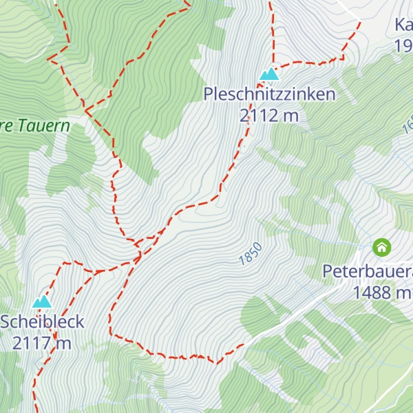 Map of Ochsenkarhöhe