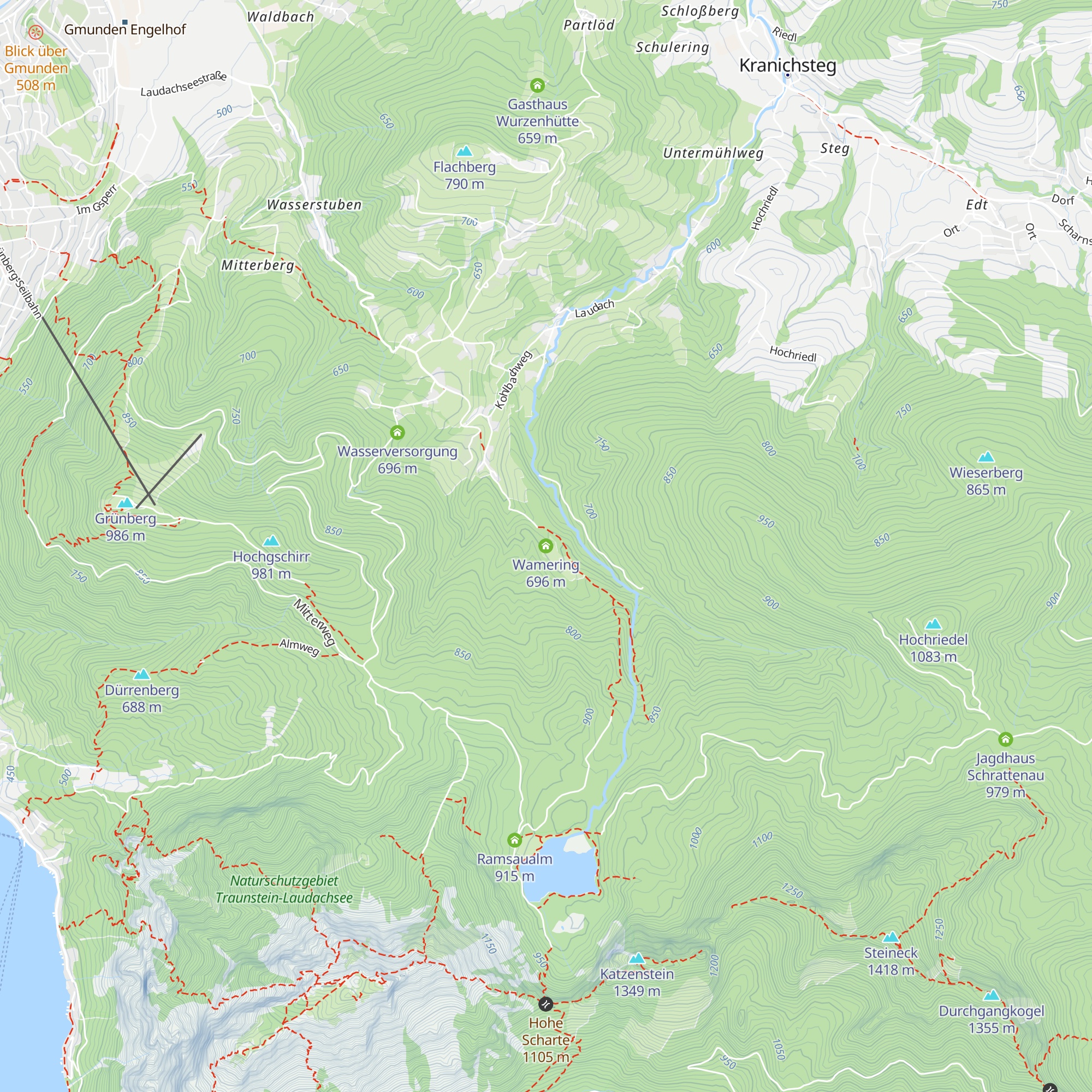 Wamering map