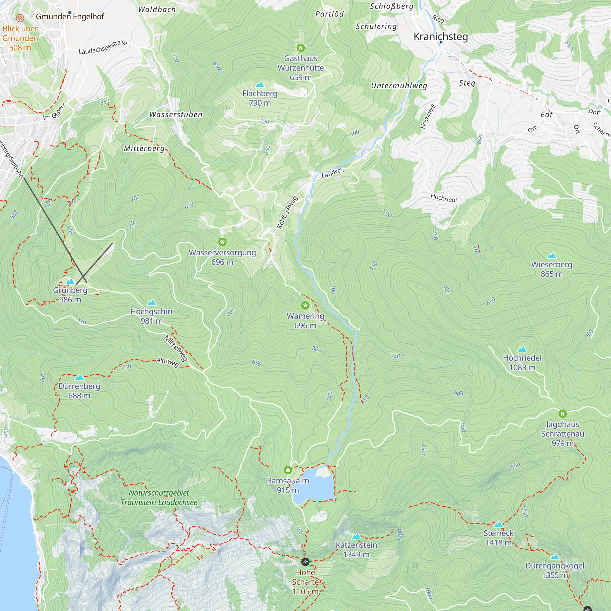 Wamering map