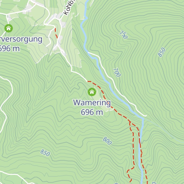 Map of Wamering