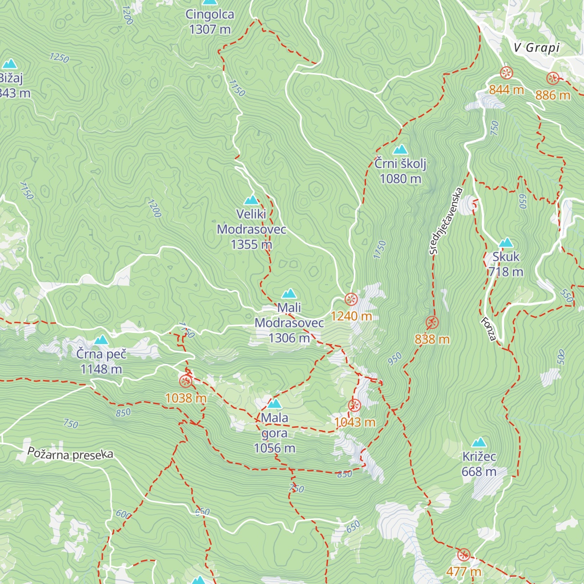 Radio klub Ajdovščina map