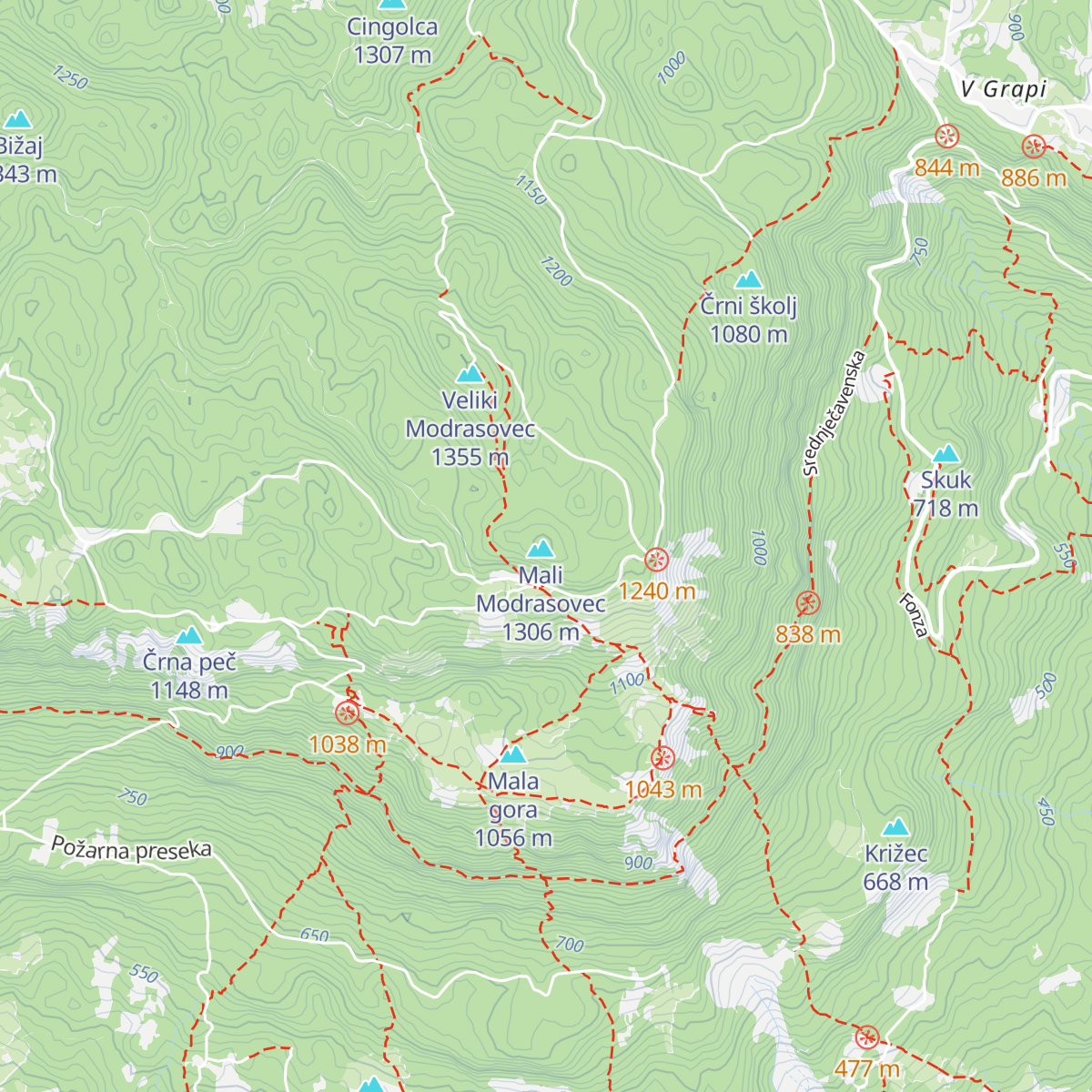 Radio klub Ajdovščina map
