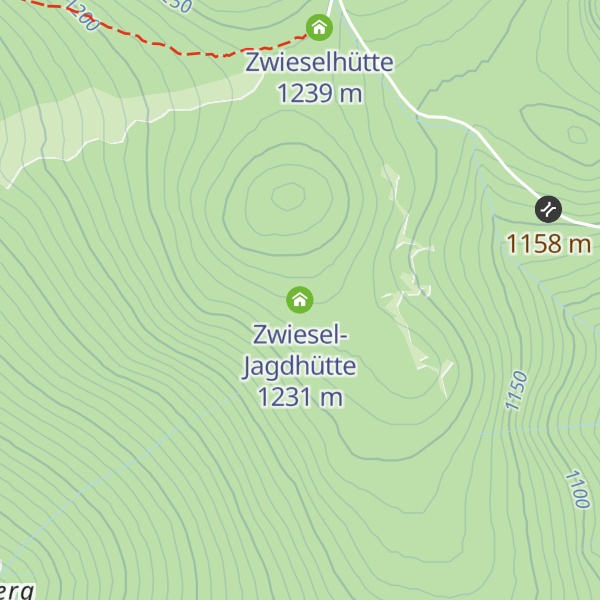 Map of Zwiesel-Jagdhütte