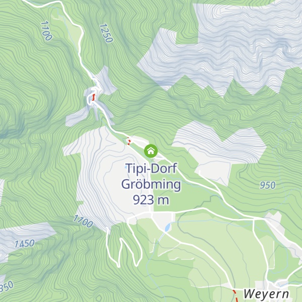 Map of Tipi-Dorf Gröbming
