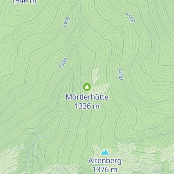 Map of Mörtlerhütte