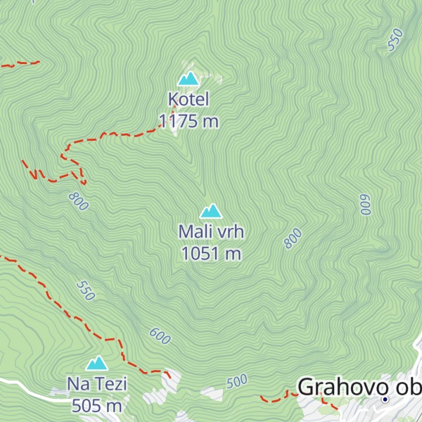 Map of Mali vrh