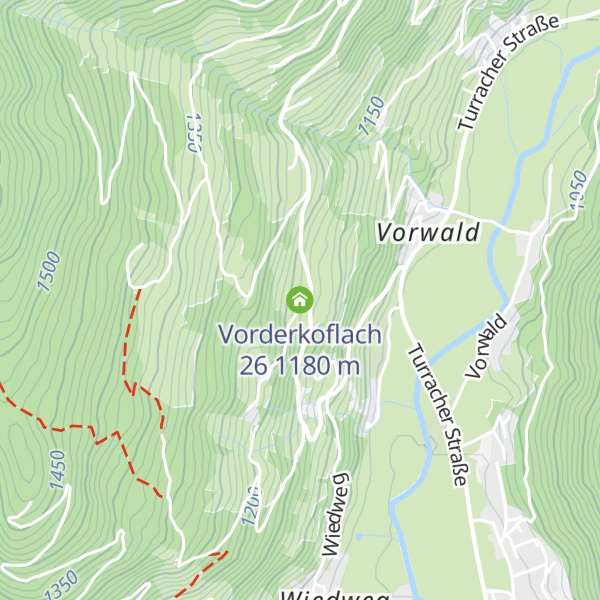 Map of Vorderkoflach 26