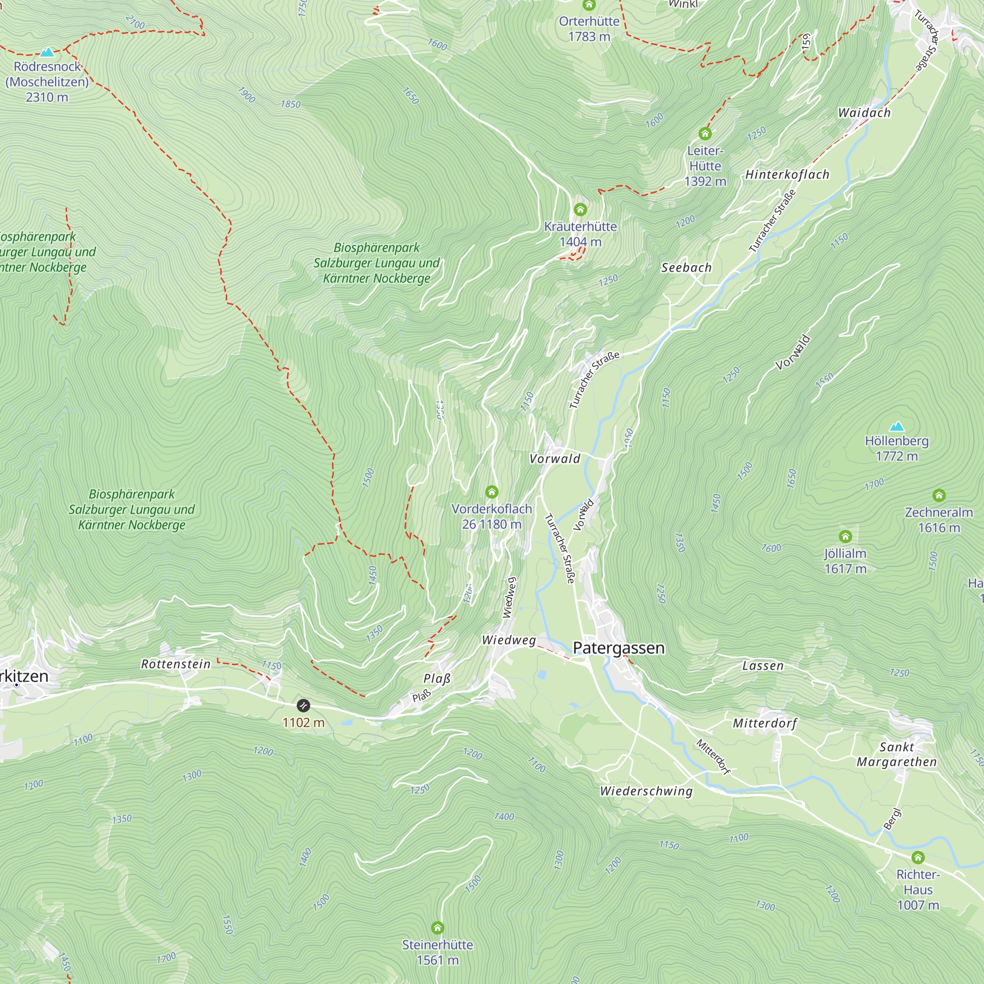 Vorderkoflach 26 map