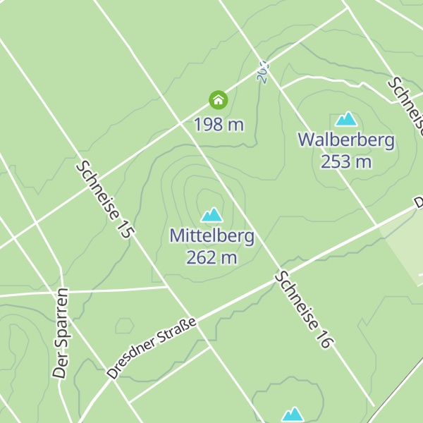 Map of Waldmannsruh
