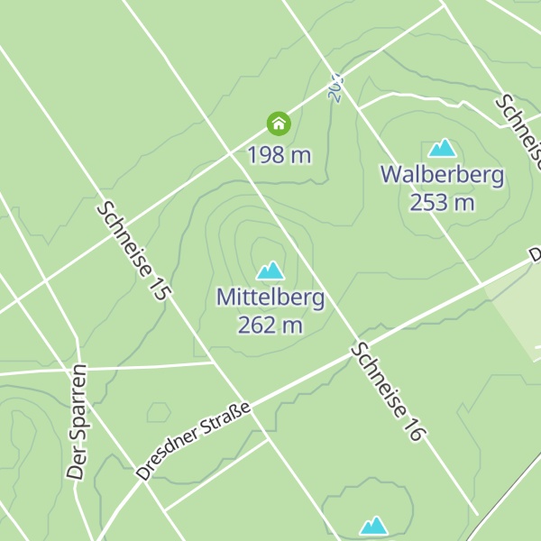 Map of Mittelberg