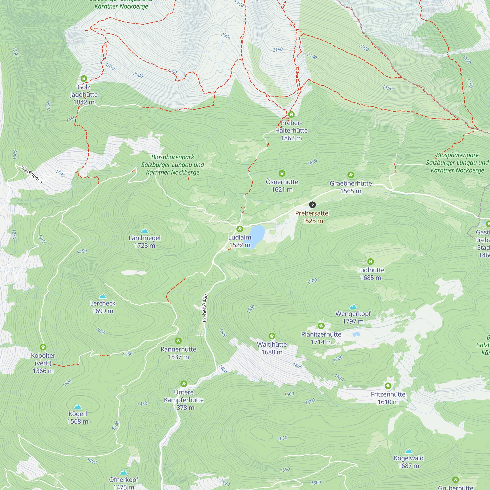 Ziel - Preberseeschießen map