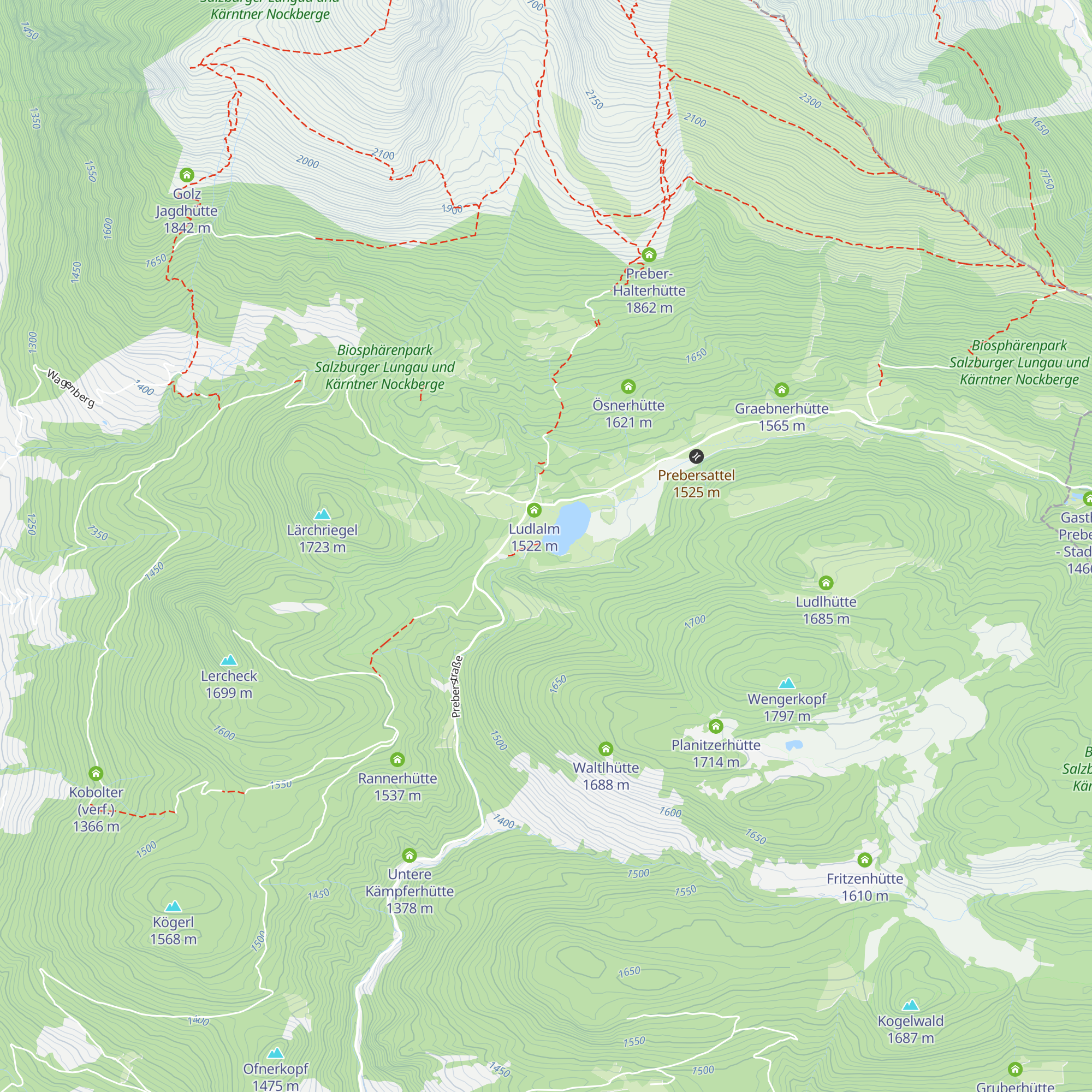 Ziel - Preberseeschießen map