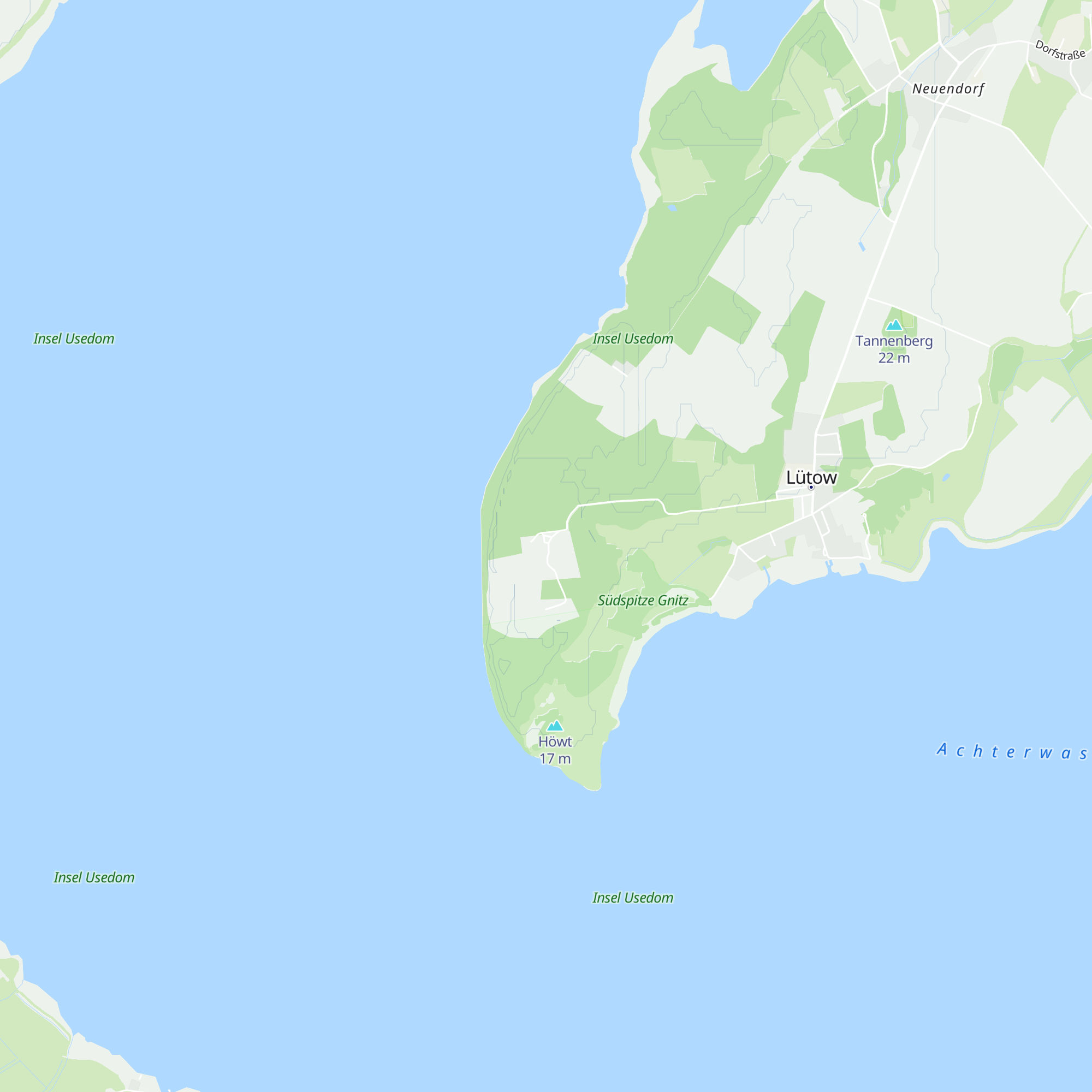 Natur Camping Usedom - Rezeption map