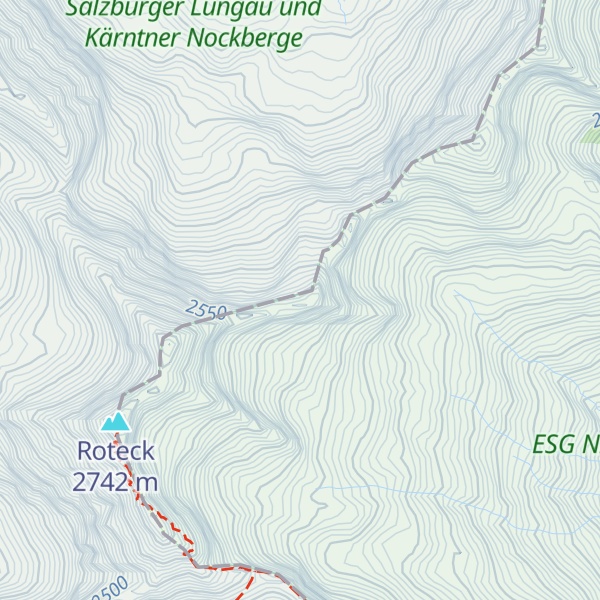 Map of Kleine Barbaraspitze