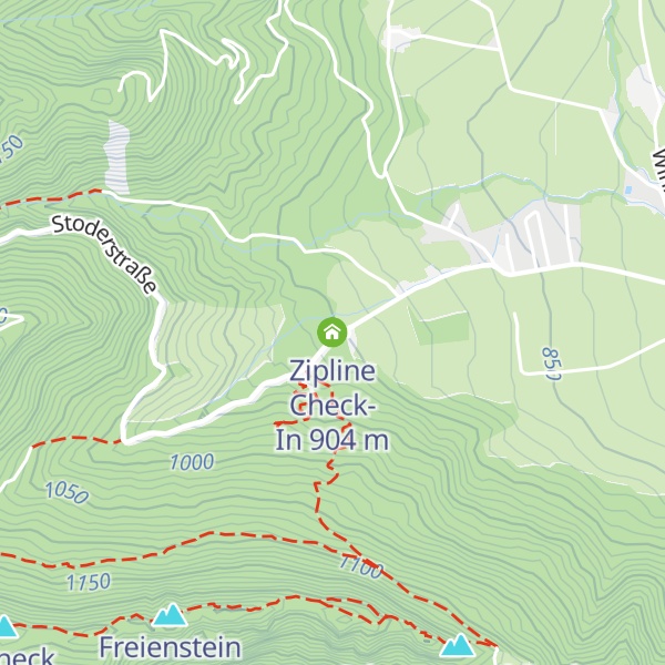 Map of Zipline Check-In