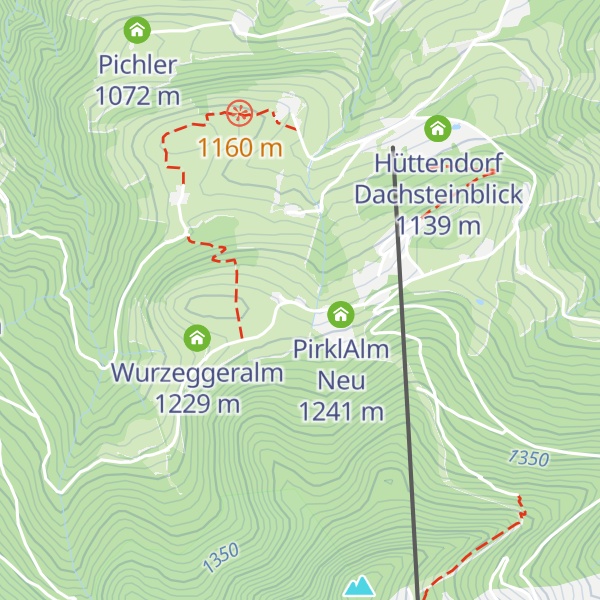 Map of Pirklalm