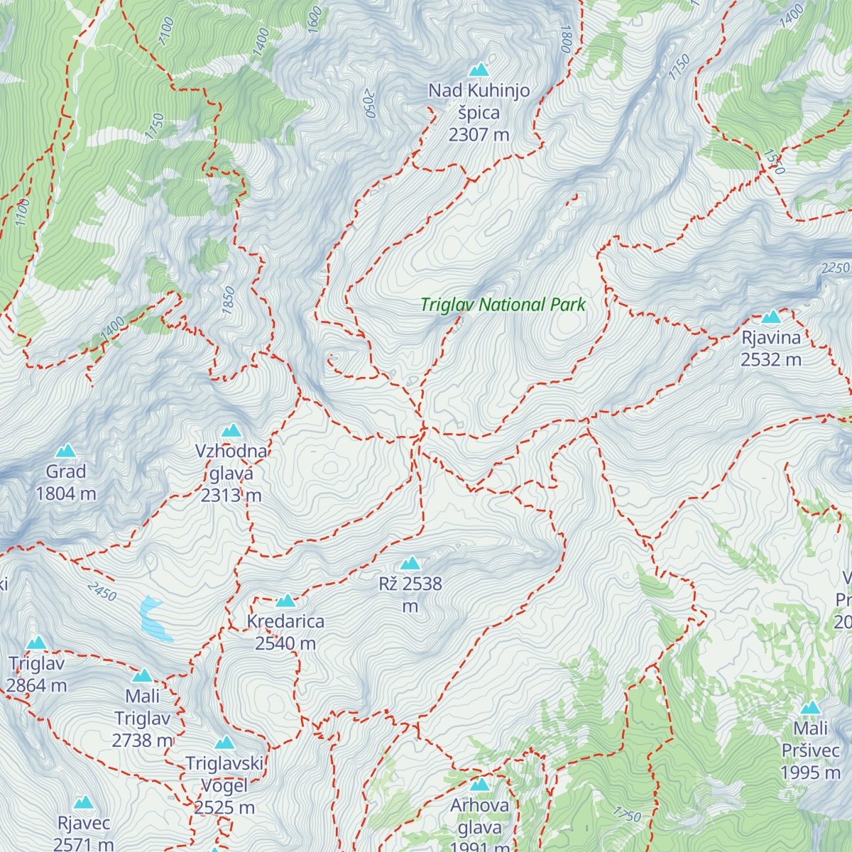 Dom Valentina Staniča pod Triglavom map