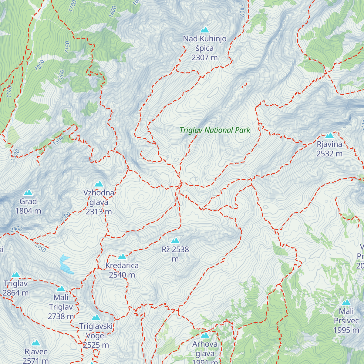 Dom Valentina Staniča pod Triglavom map