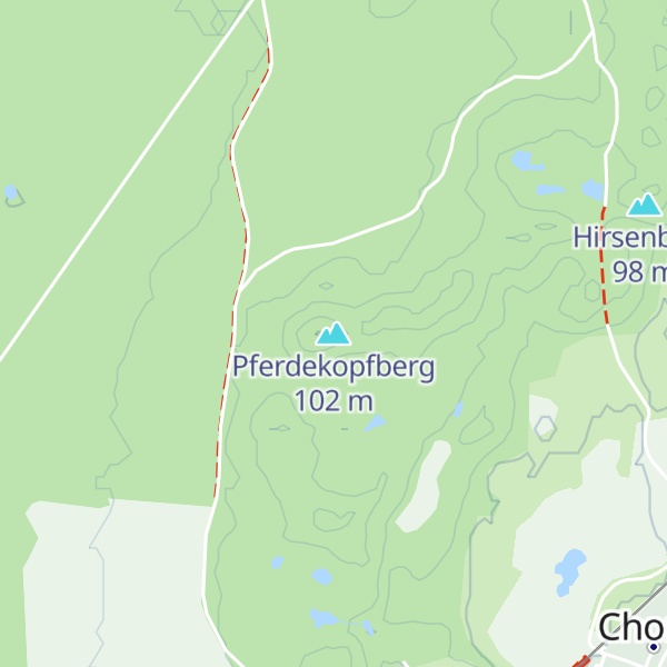 Map of Pferdekopfberg