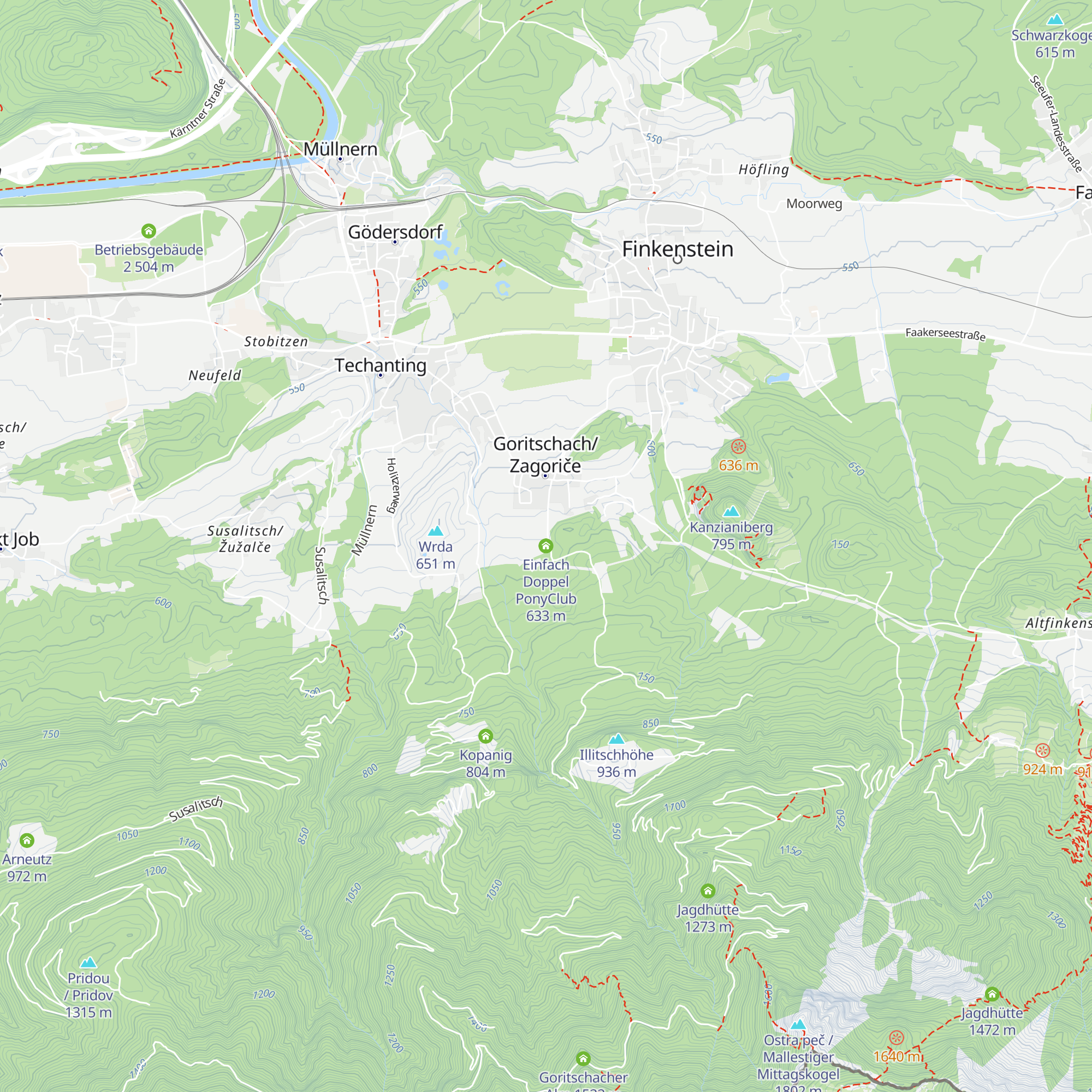 Einfach Doppel PonyClub map