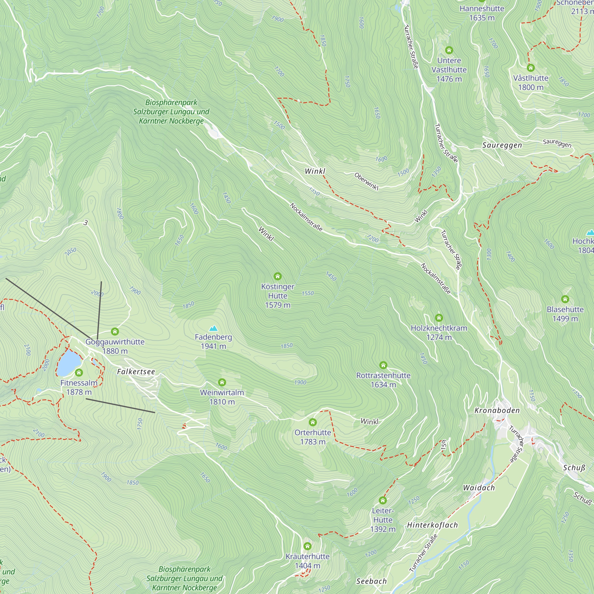 Grafschafterhütte map