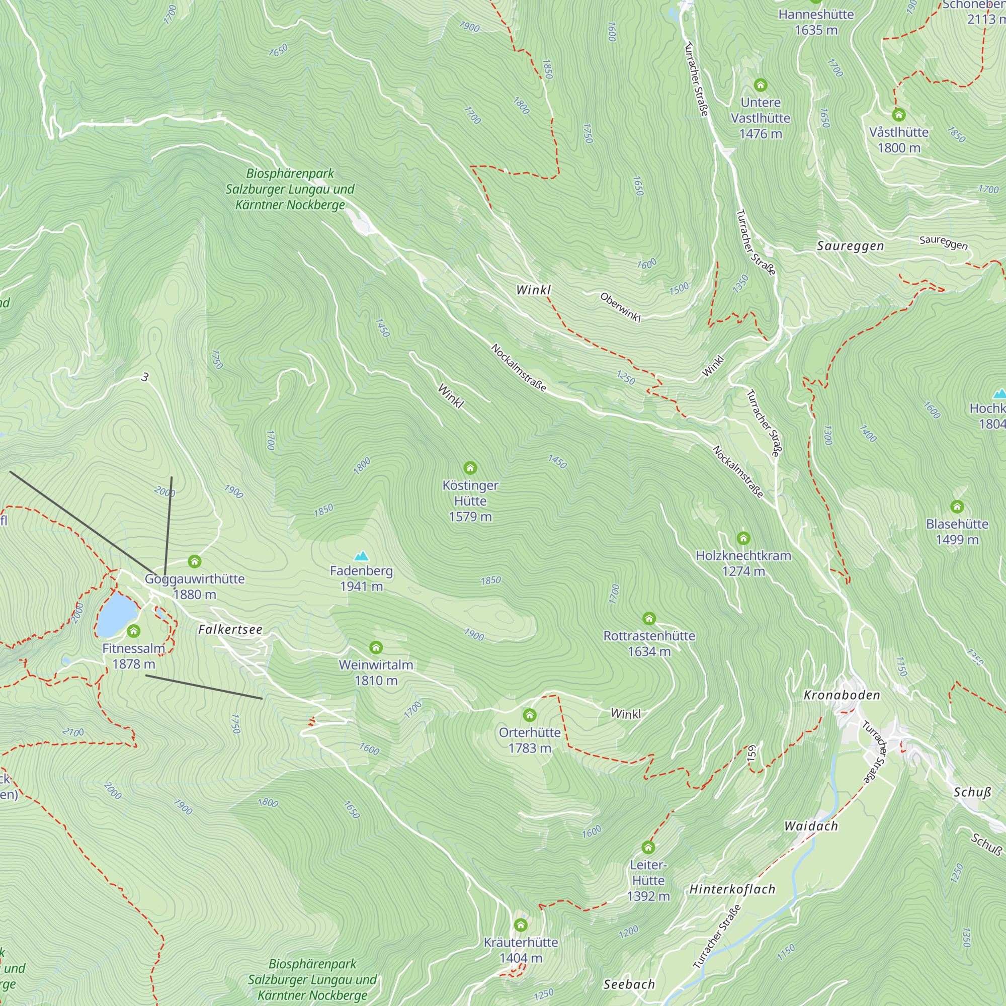 Grafschafterhütte map