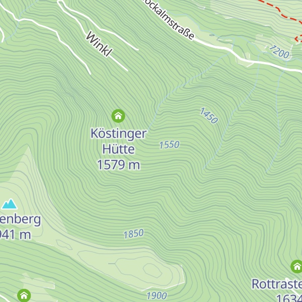 Map of Grafschafterhütte