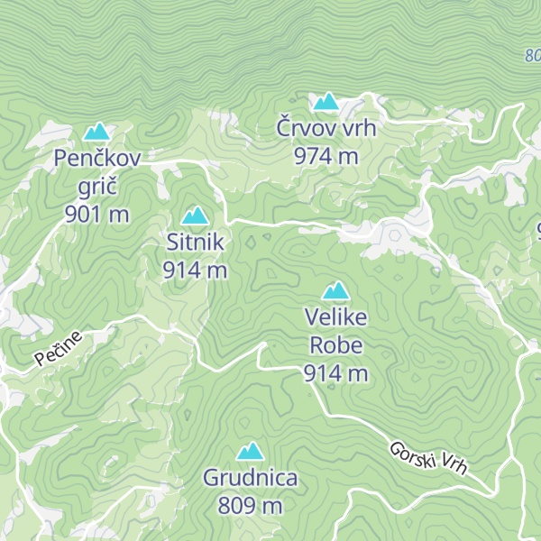 Map of Mošnik