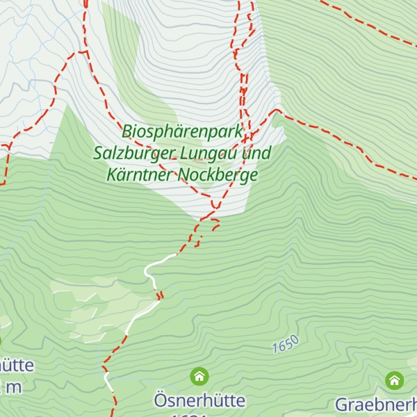 Map of Ehem. Preber-Halterhütte