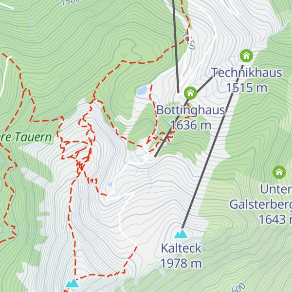 Map of Galsterbergalmhütte