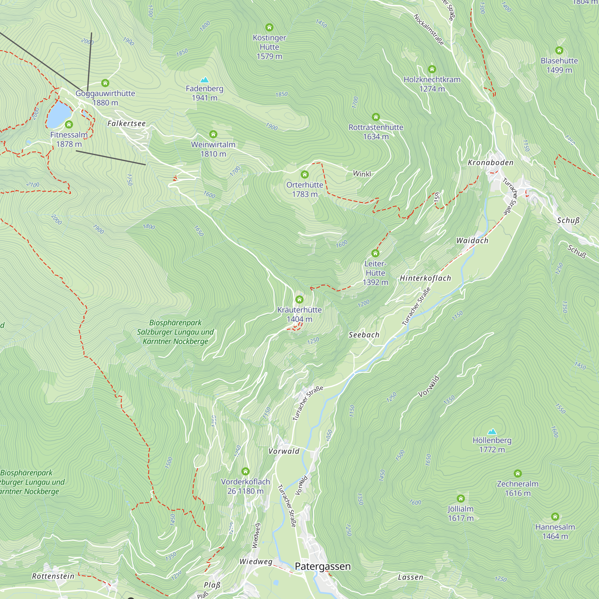 Kräuterhütte map