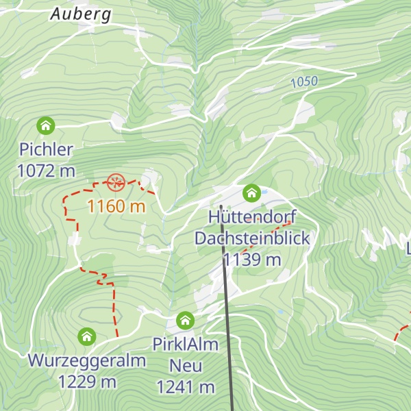 Map of Amadeus Alm