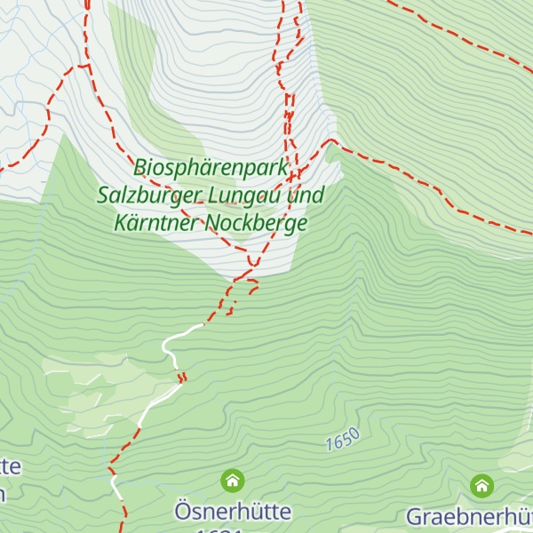 Map of Preber-Halterhütte