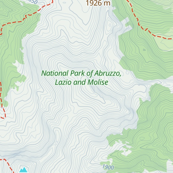 Map of Monte della Corte