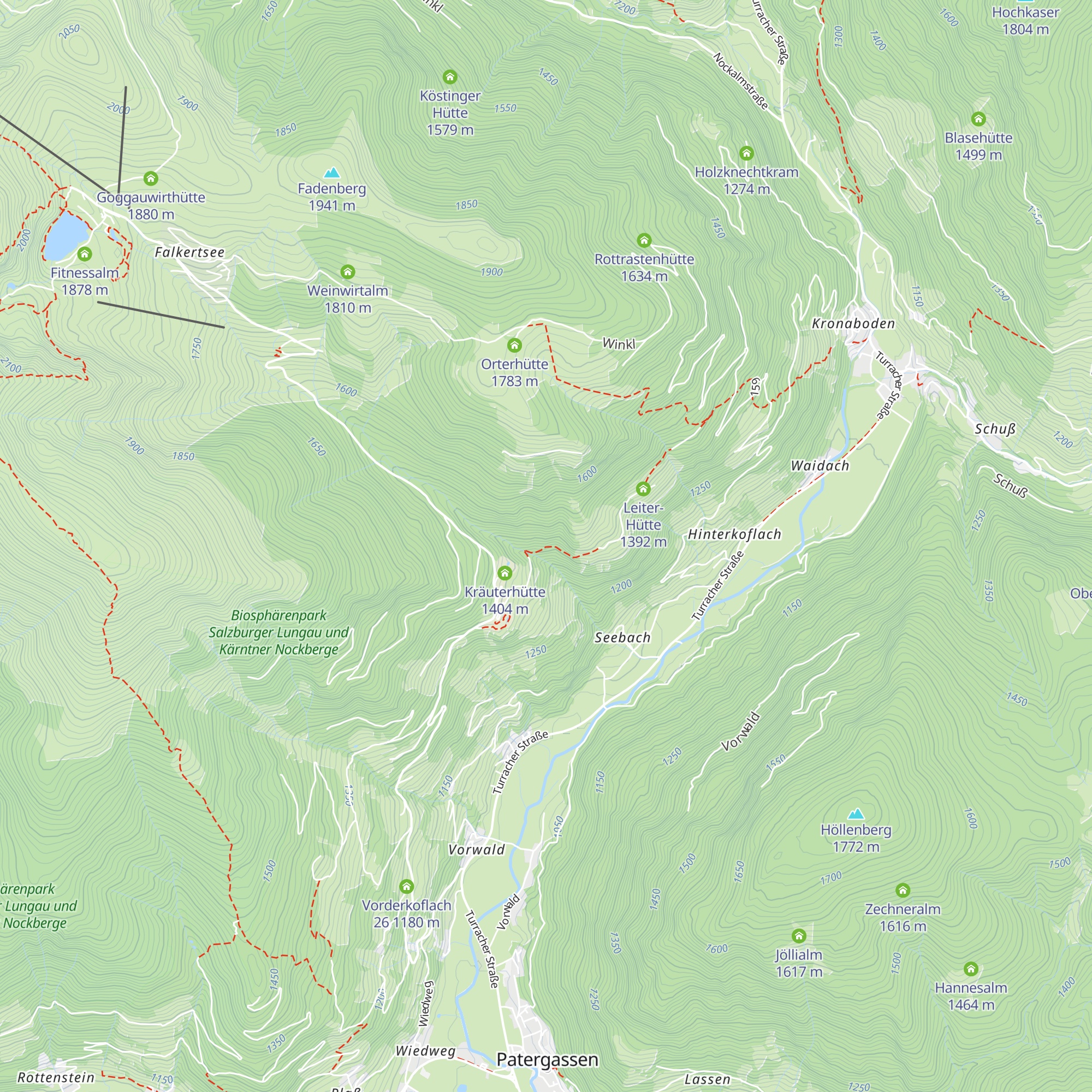 Adlerhorst map