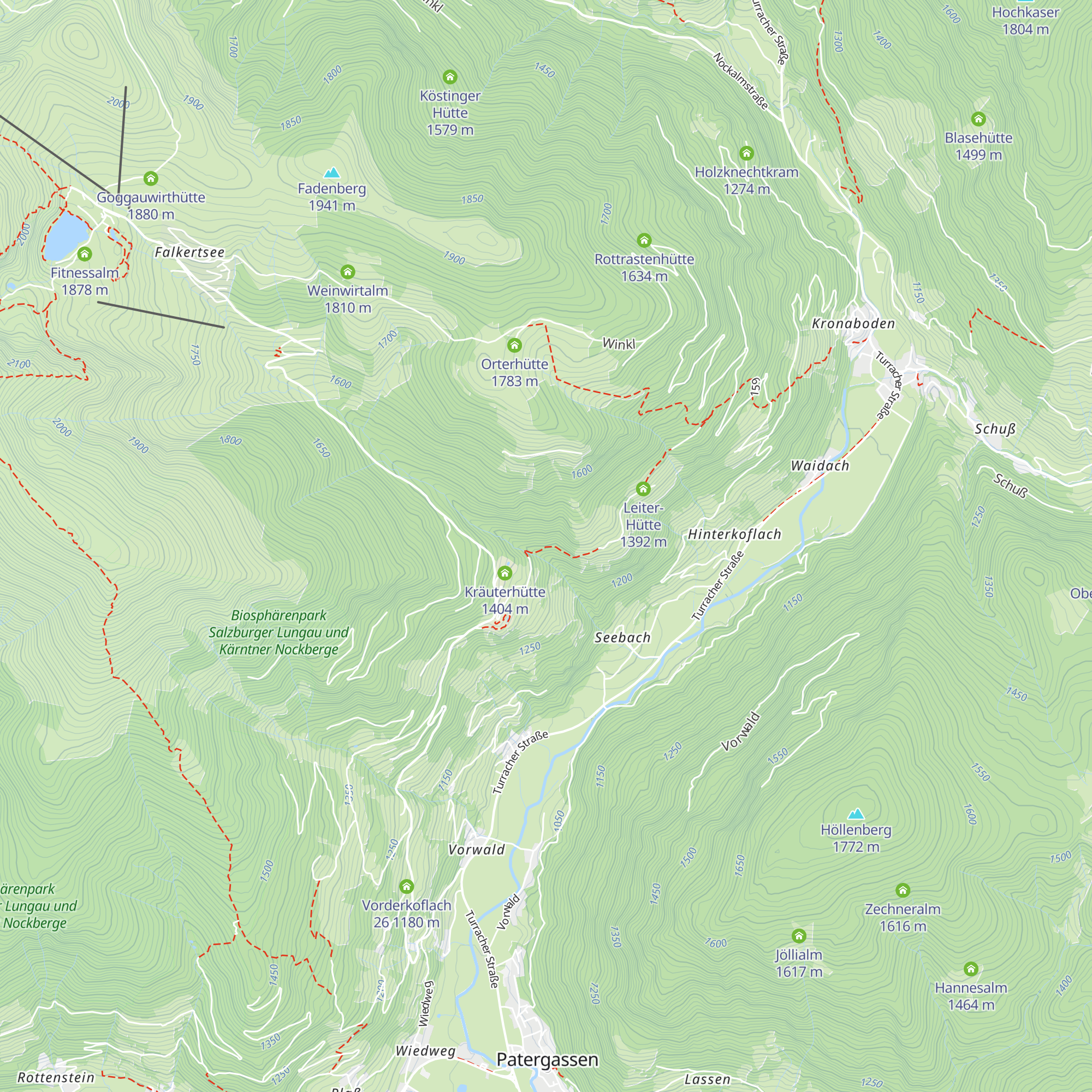 Adlerhorst map