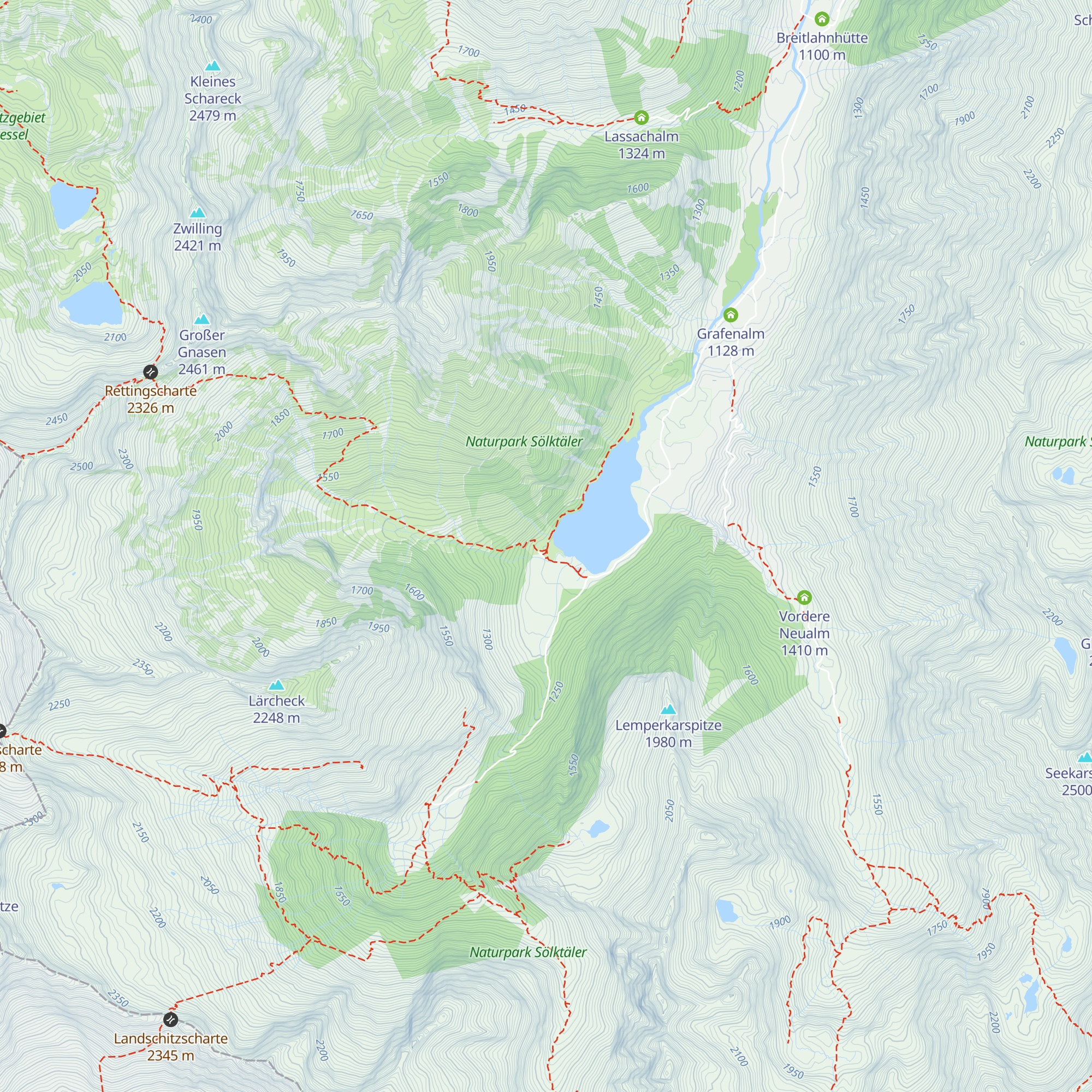 Schwabalm map