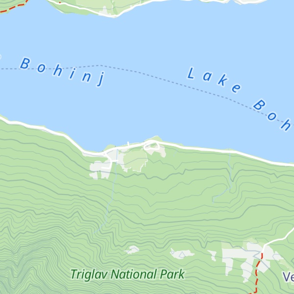 Map of Hostel Pod Voglom & Pac sports outdoor agency