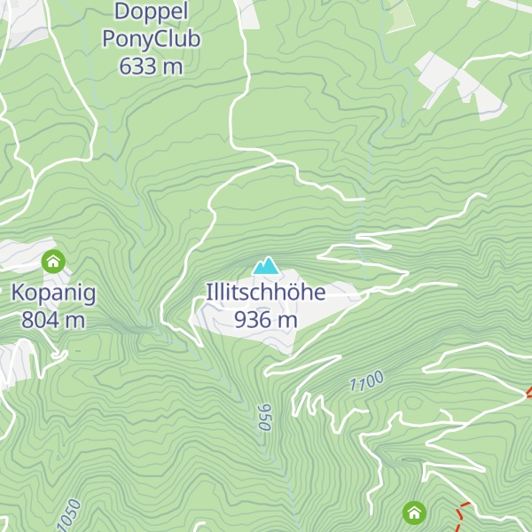 Map of Illitschhöhe