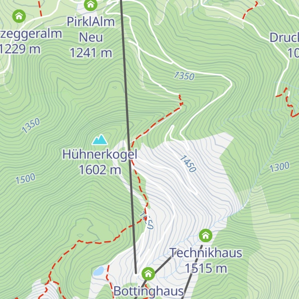 Map of Wildbachhütte (Jhtt.)