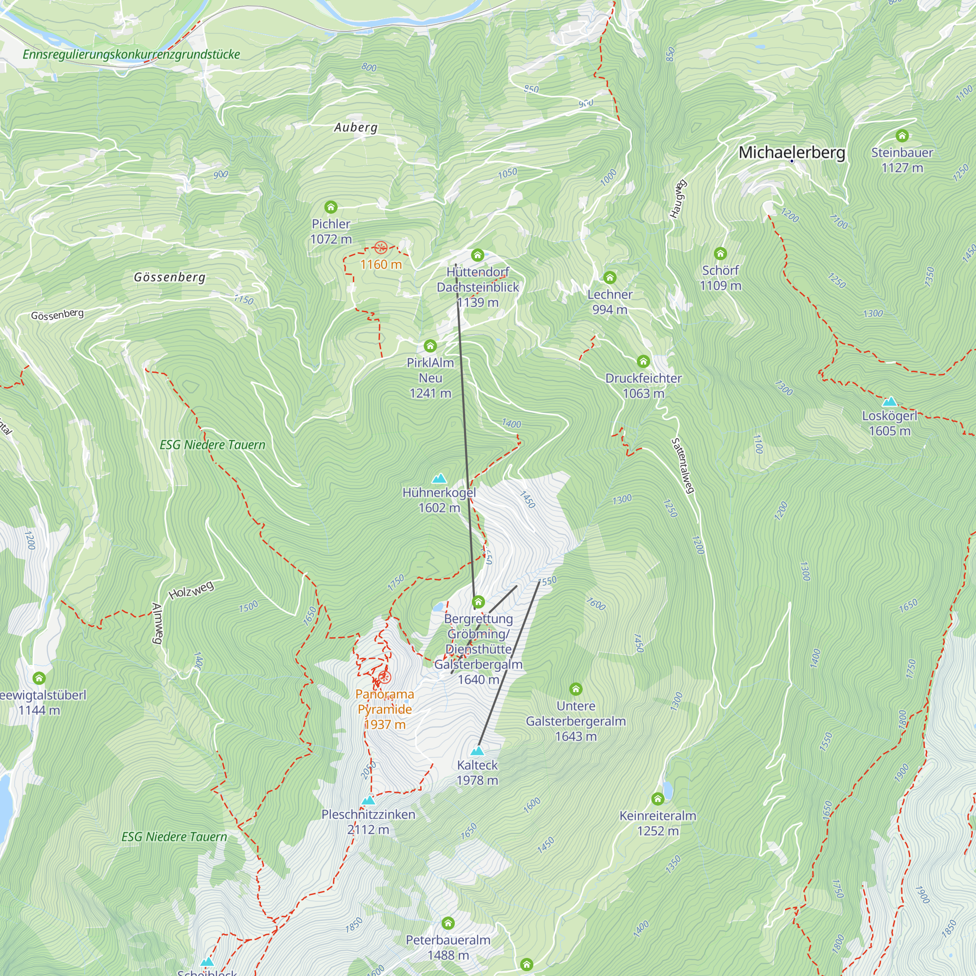 Wildbachhütte (Jhtt.) map