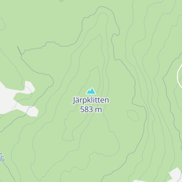 Map of Järpklitten