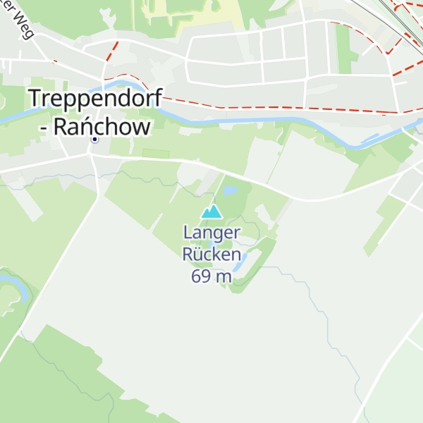 Map of Langer Rücken