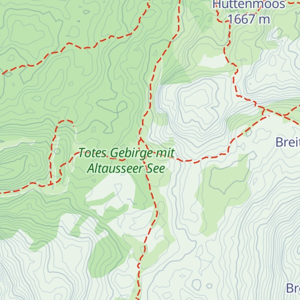 Map of Halterhütte