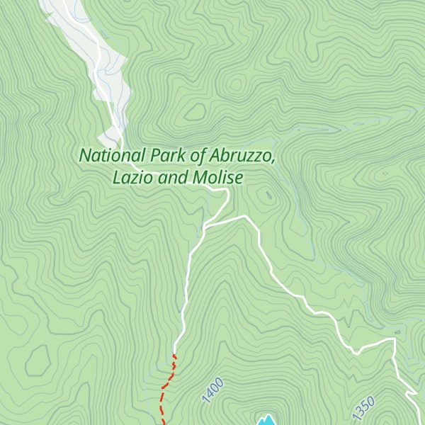 Map of Stazzo di Val Fondillo